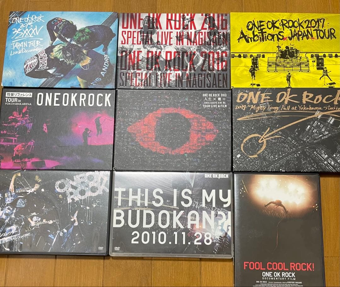 ワンオクCD18点&DVD9点セットまとめ売り CDとDVDバラ売り可