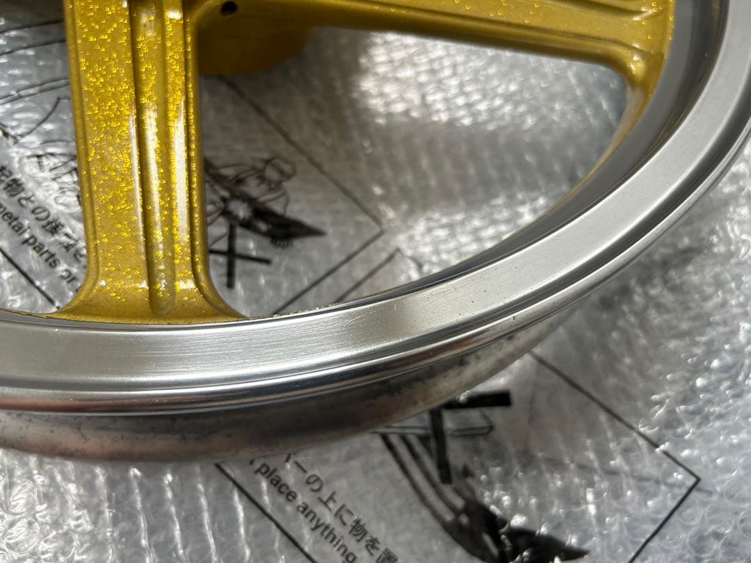 ゼファー400 純正ホイール　前後セット　最終値下げ