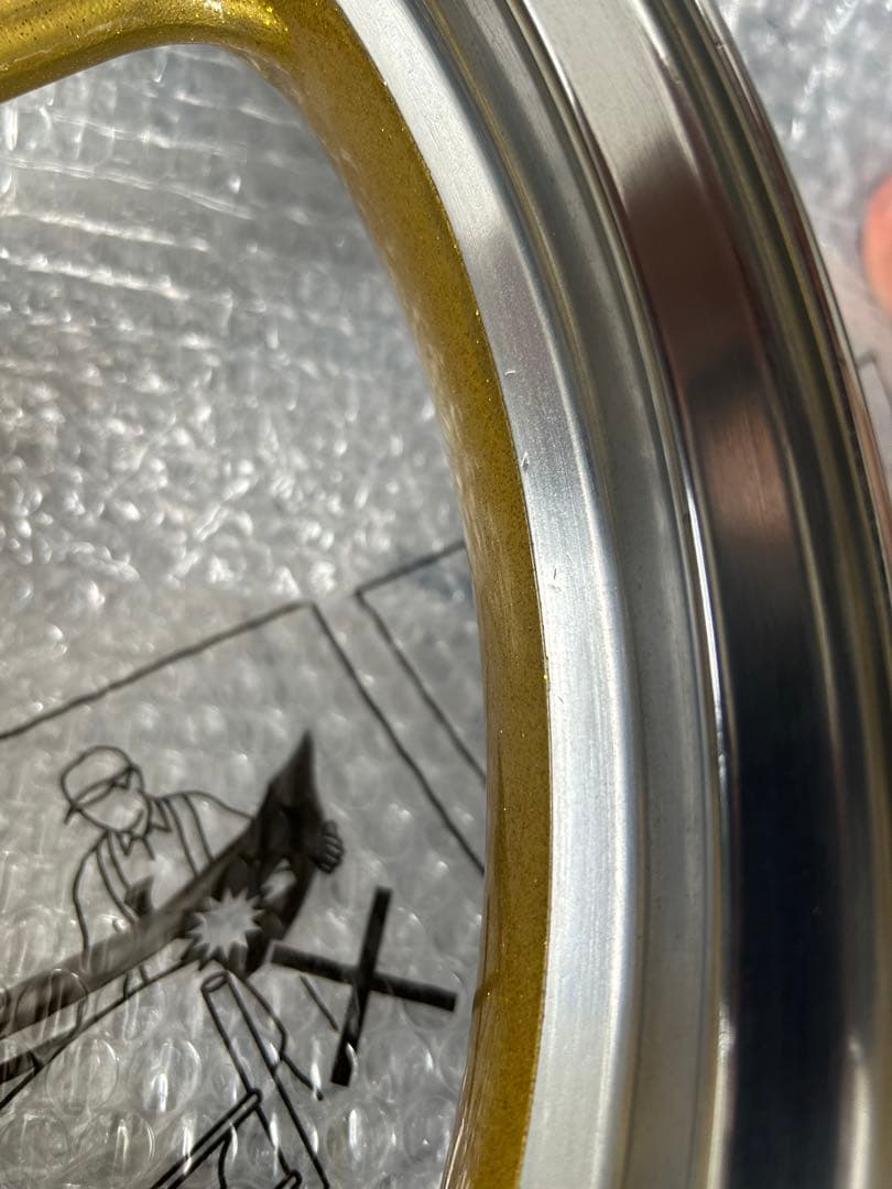 ゼファー400 純正ホイール　前後セット　最終値下げ