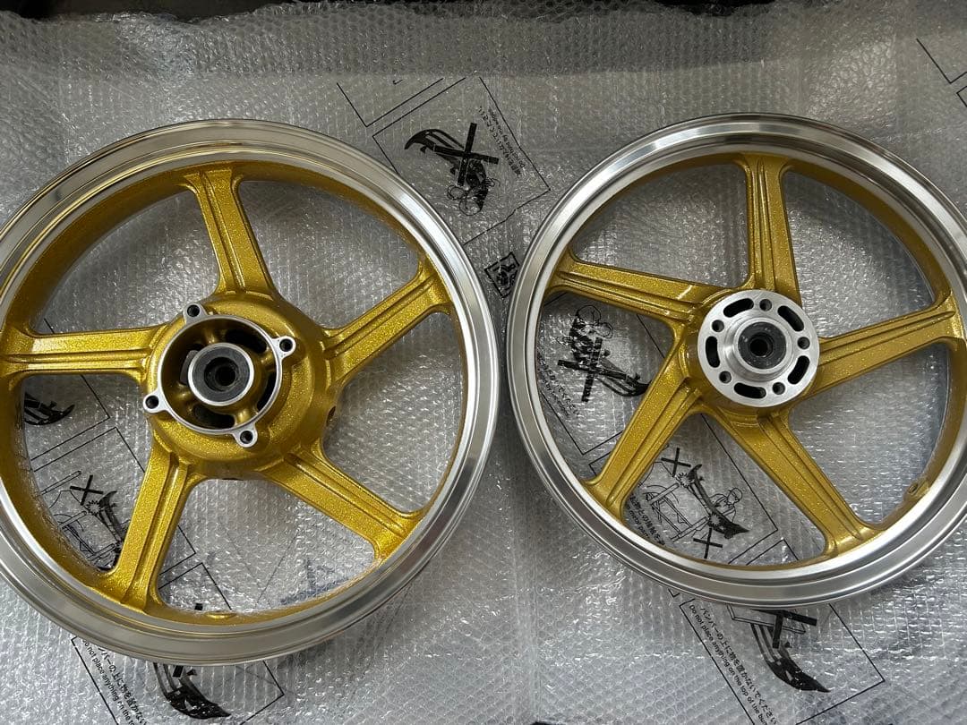 ゼファー400 純正ホイール　前後セット　最終値下げ