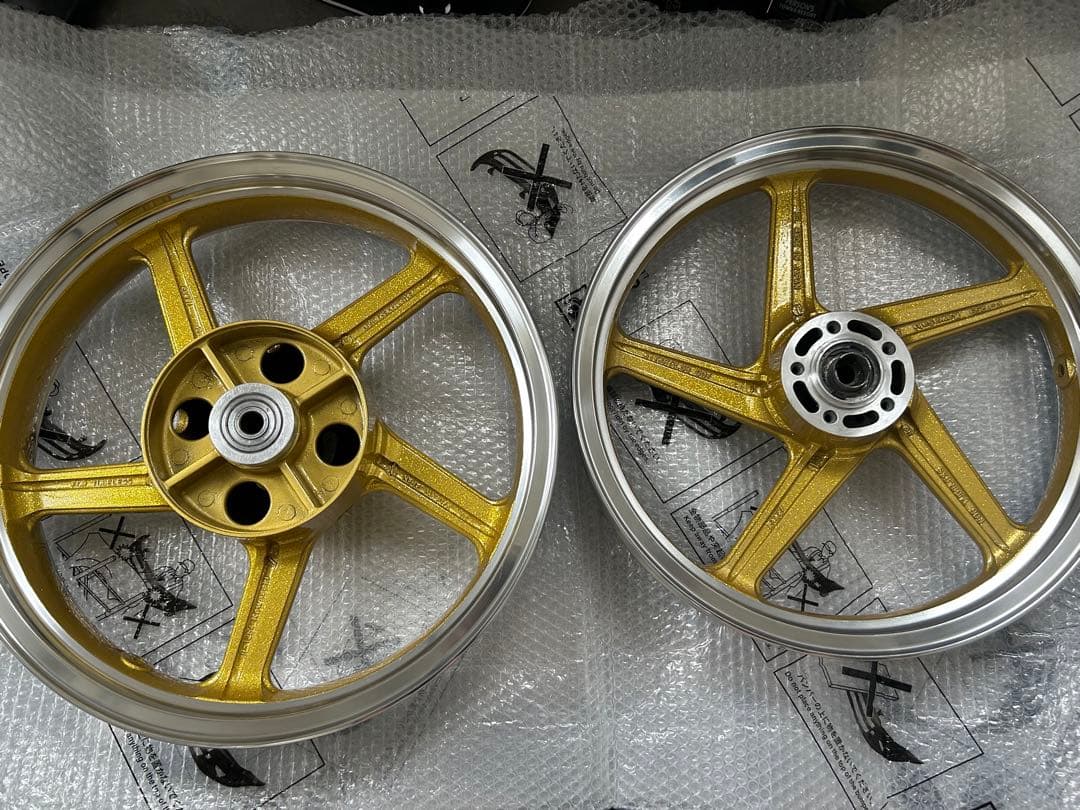 ゼファー400 純正ホイール　前後セット　最終値下げ