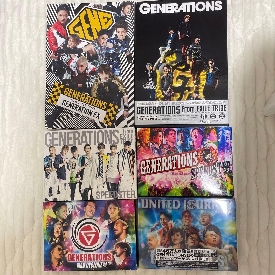 GENERATIONS アルバム LIVE Blu-ray セット