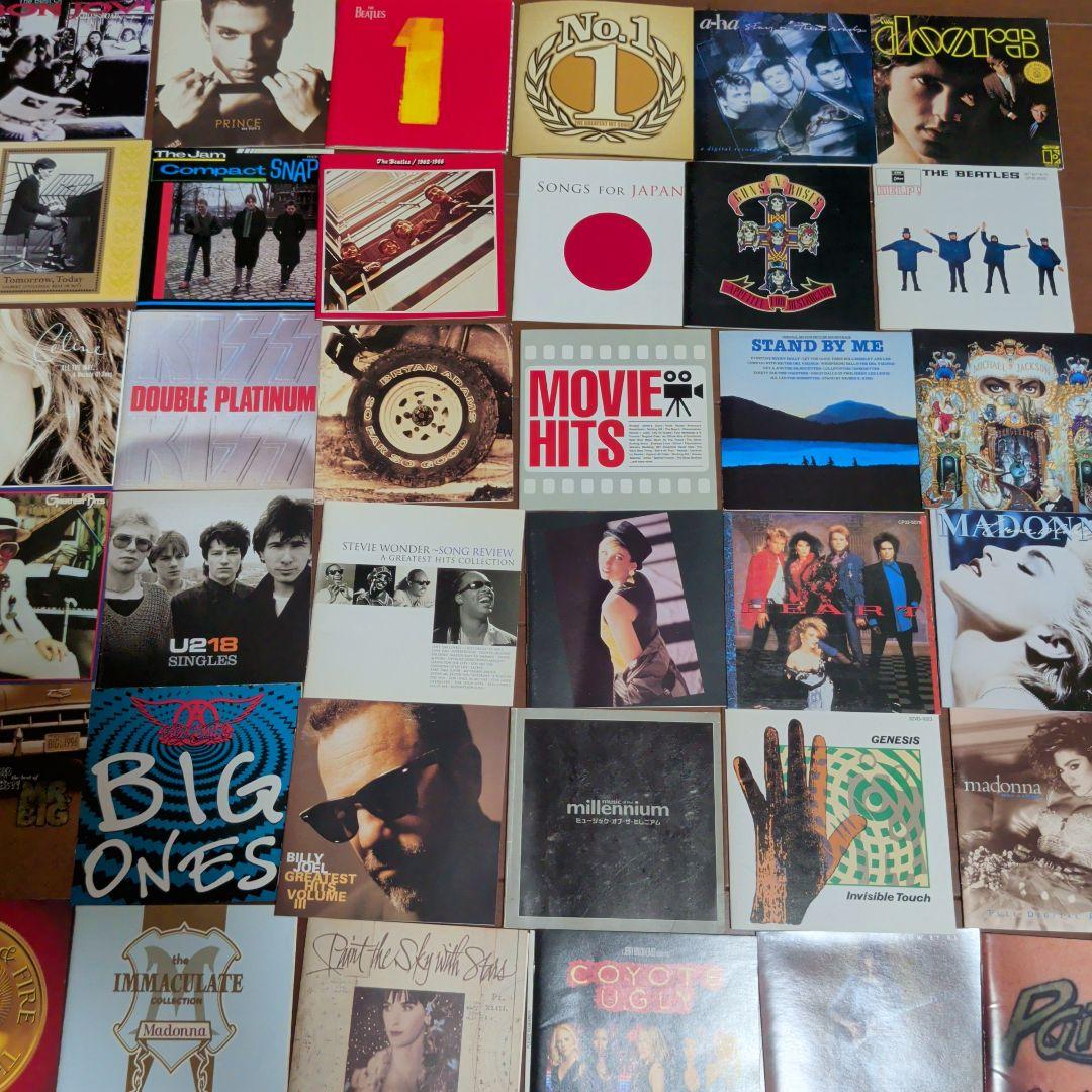 80枚洋楽CD名盤ばかり、大半ベスト盤、マイケル、マドンナ等