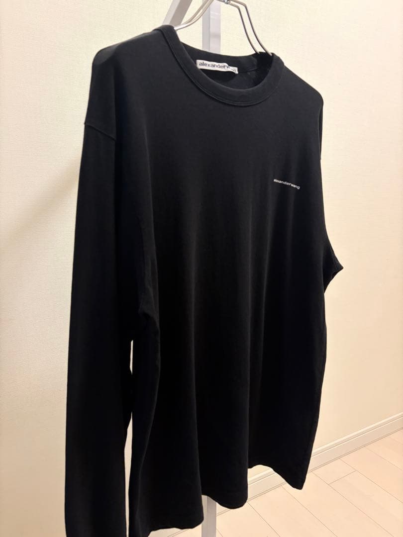Alexanderwang ロンT ロゴ アレキサンダーワン 長袖Tシャツ