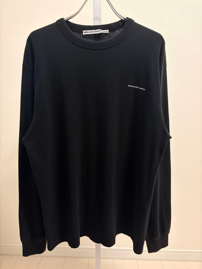 Alexanderwang ロンT ロゴ アレキサンダーワン 長袖Tシャツ