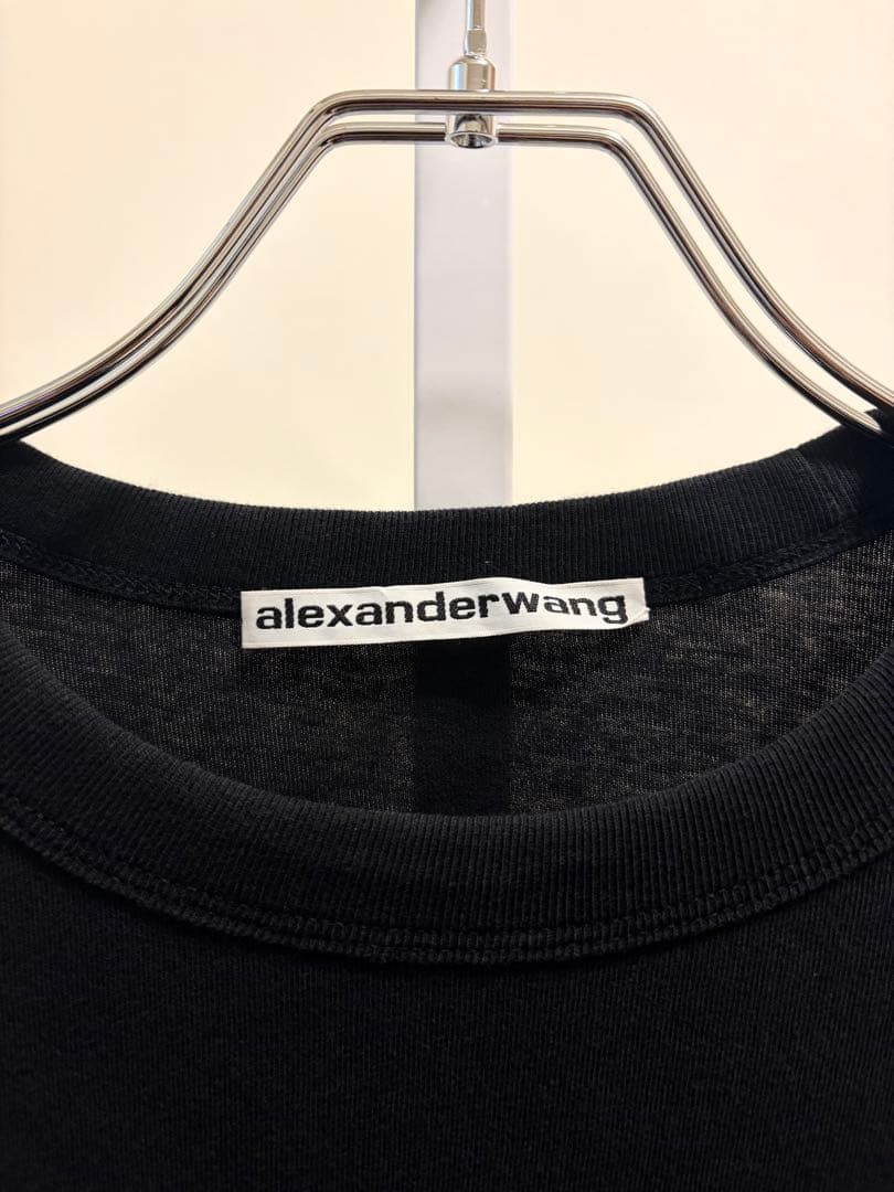 Alexanderwang ロンT ロゴ アレキサンダーワン 長袖Tシャツ
