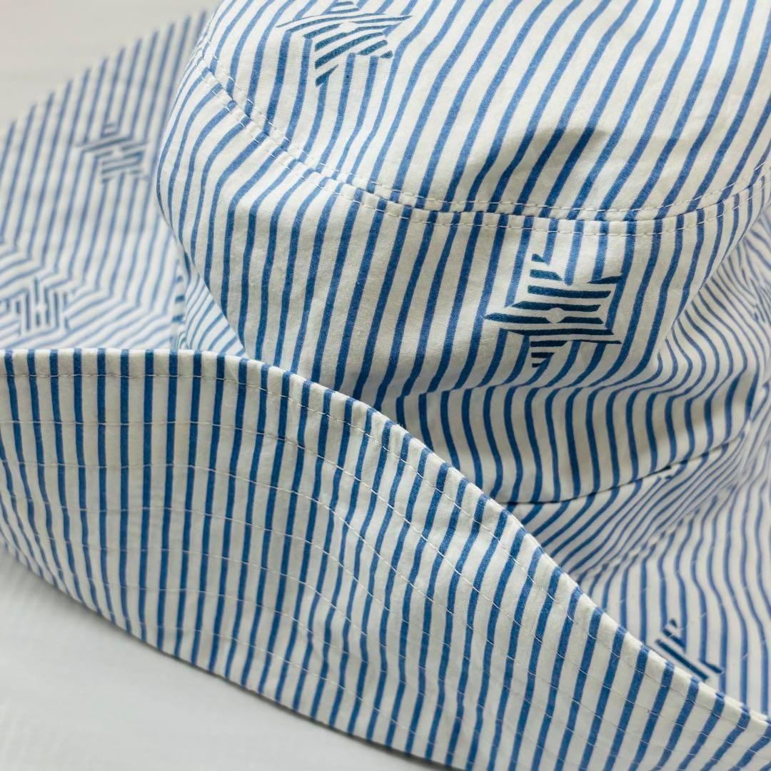 タグ付き 美品 DIOR 星 バケットハット 女優帽 コットン 青