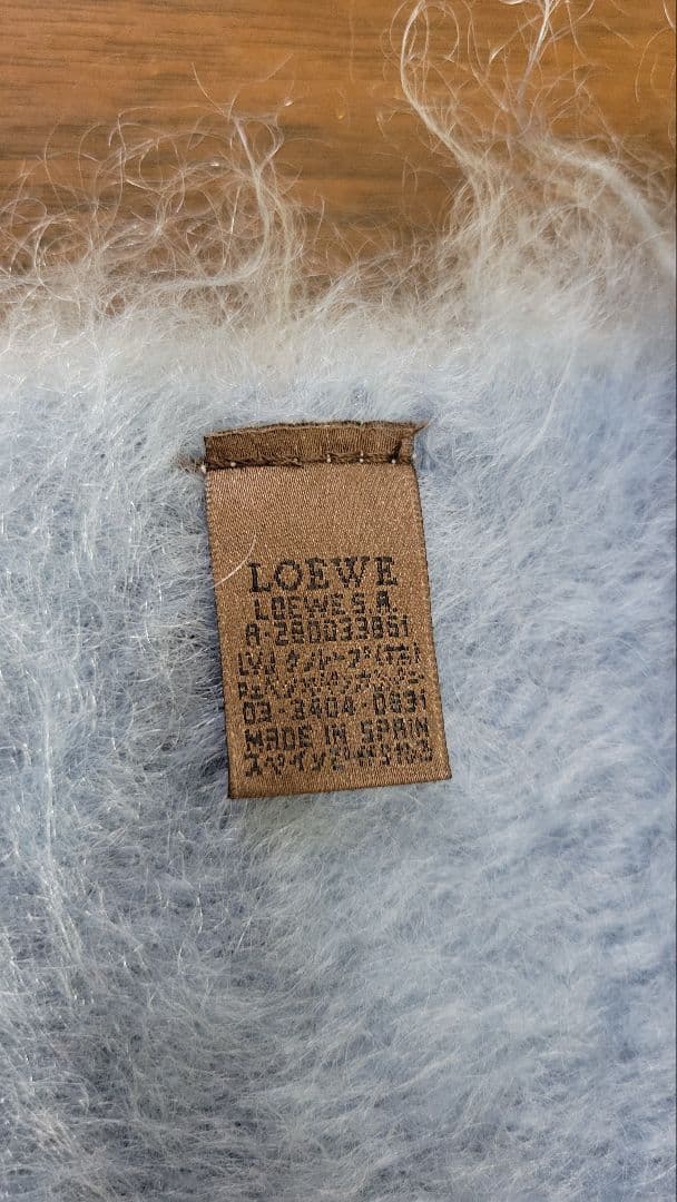 LOEWE ロエベ : Anagram Mohair Muffler