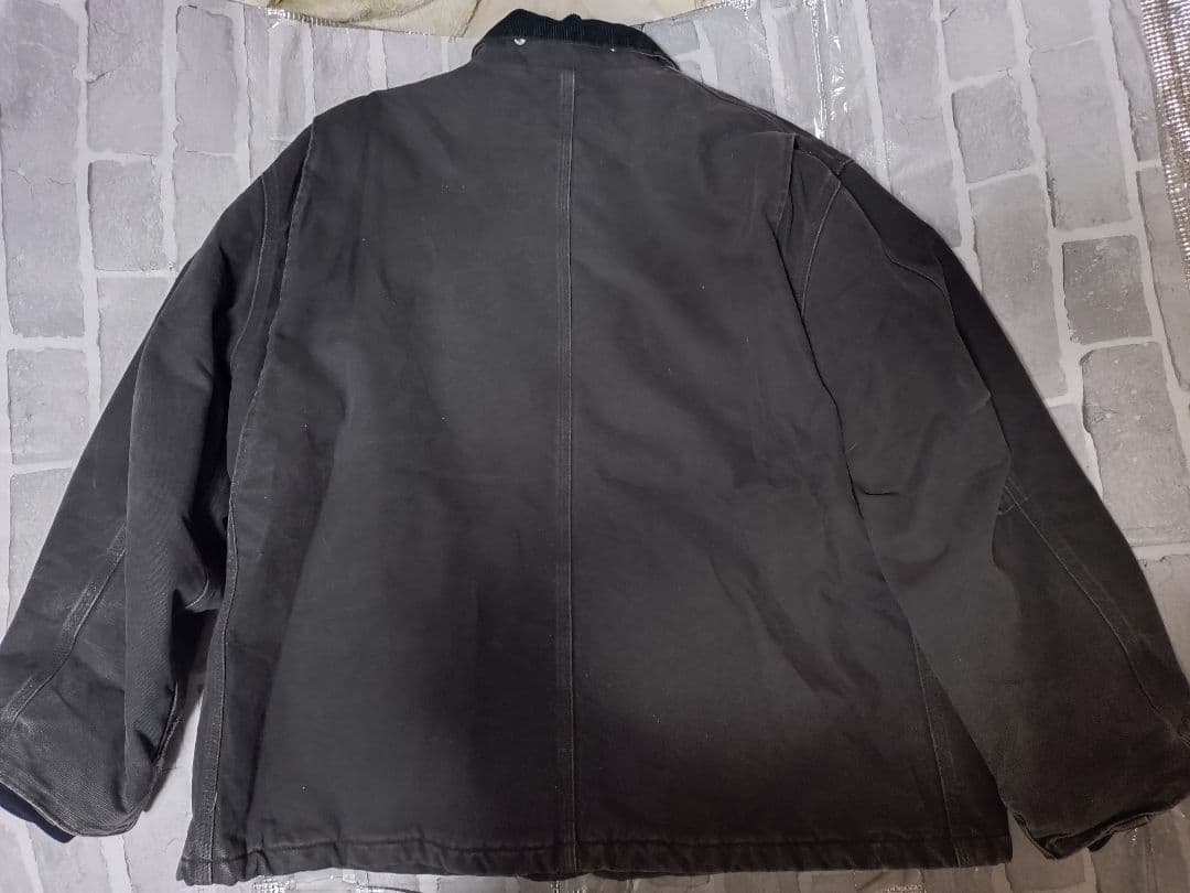 【カーハート】【2XLサイズ】【トラディショナルジャケット】【ブラック】フェード