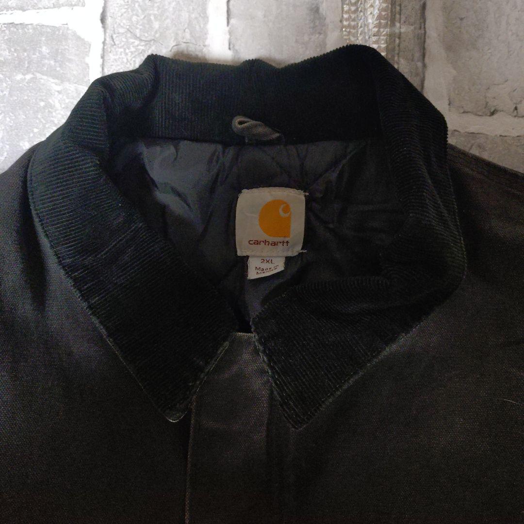 【カーハート】【2XLサイズ】【トラディショナルジャケット】【ブラック】フェード