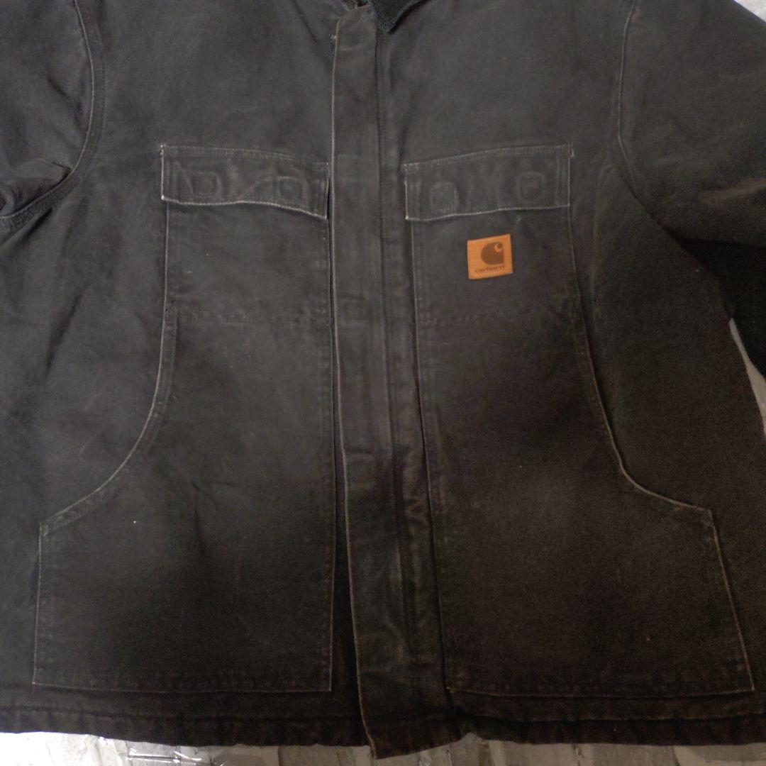 【カーハート】【2XLサイズ】【トラディショナルジャケット】【ブラック】フェード
