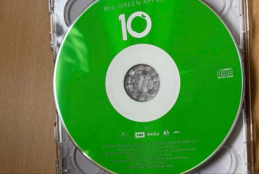 ミセスグリーンアップルアルバム『10』 CD+Blu-ray グッズまとめ売り