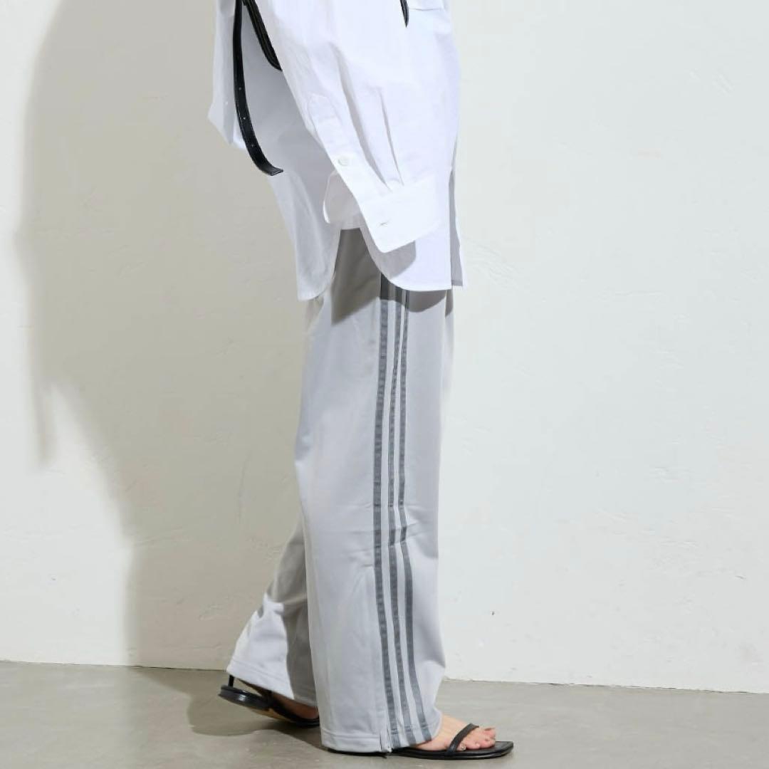 新品 アディダス クラシックス ファイヤーバード トラックパンツ グレー L