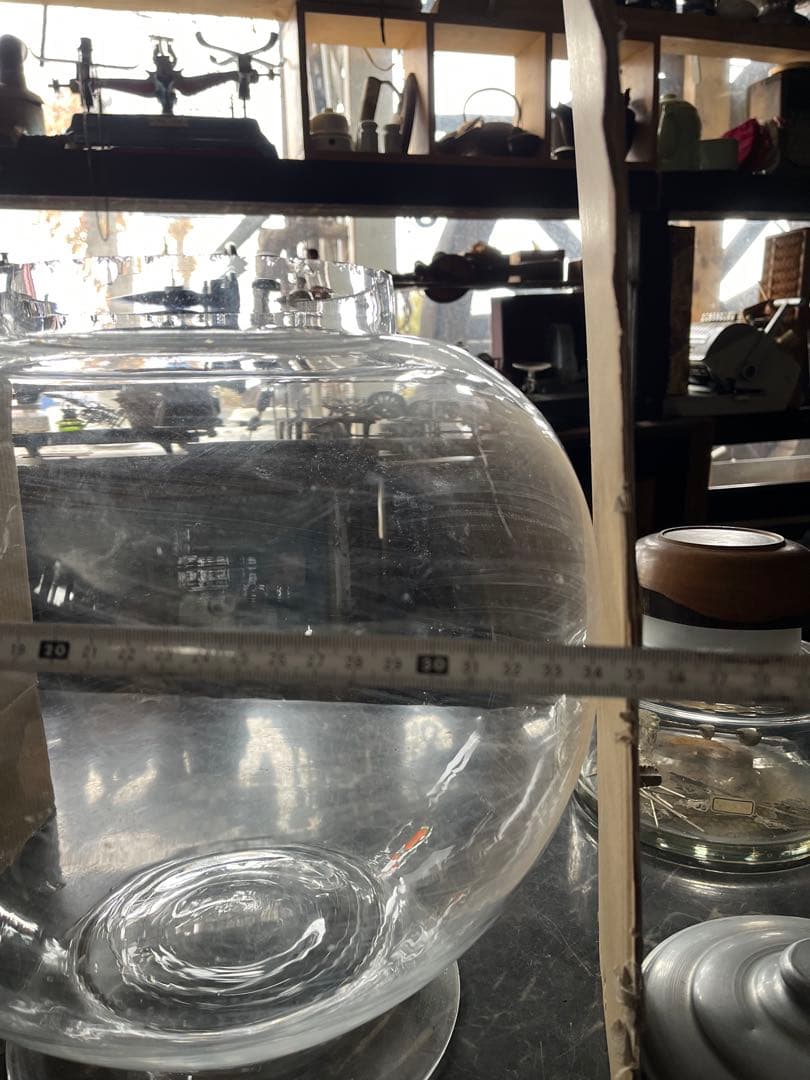 特大ガラス瓶、駄菓子瓶、金魚鉢、メダカ鉢、ドライフラワー、ガラスケース