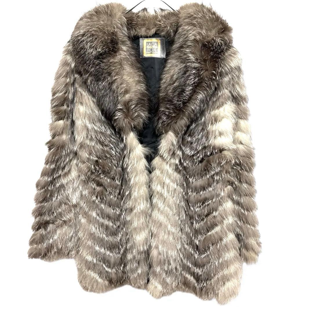 サガフォックス/金タグ/リアルファーコート/ジョセフィーヌ