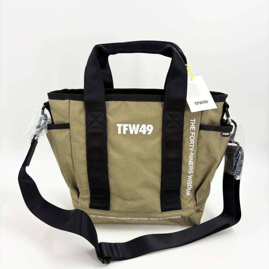 新品タグ付　TFW49 カートバッグ トート 2wayショルダー カーキ 925