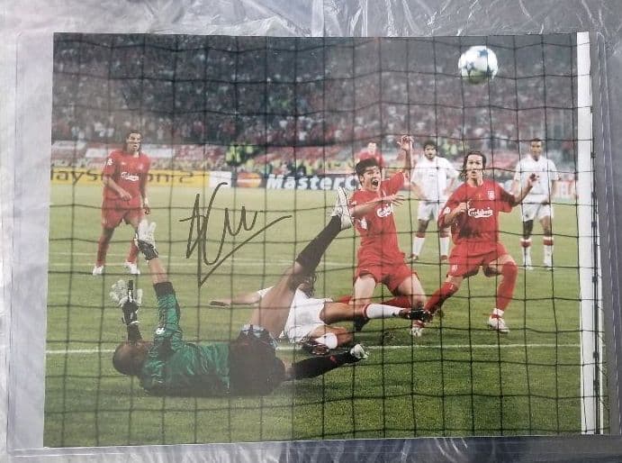 シャビ・アロンソ　直筆サイン　フォトグラフ　サイン　写真　シャビエル・アロンソ