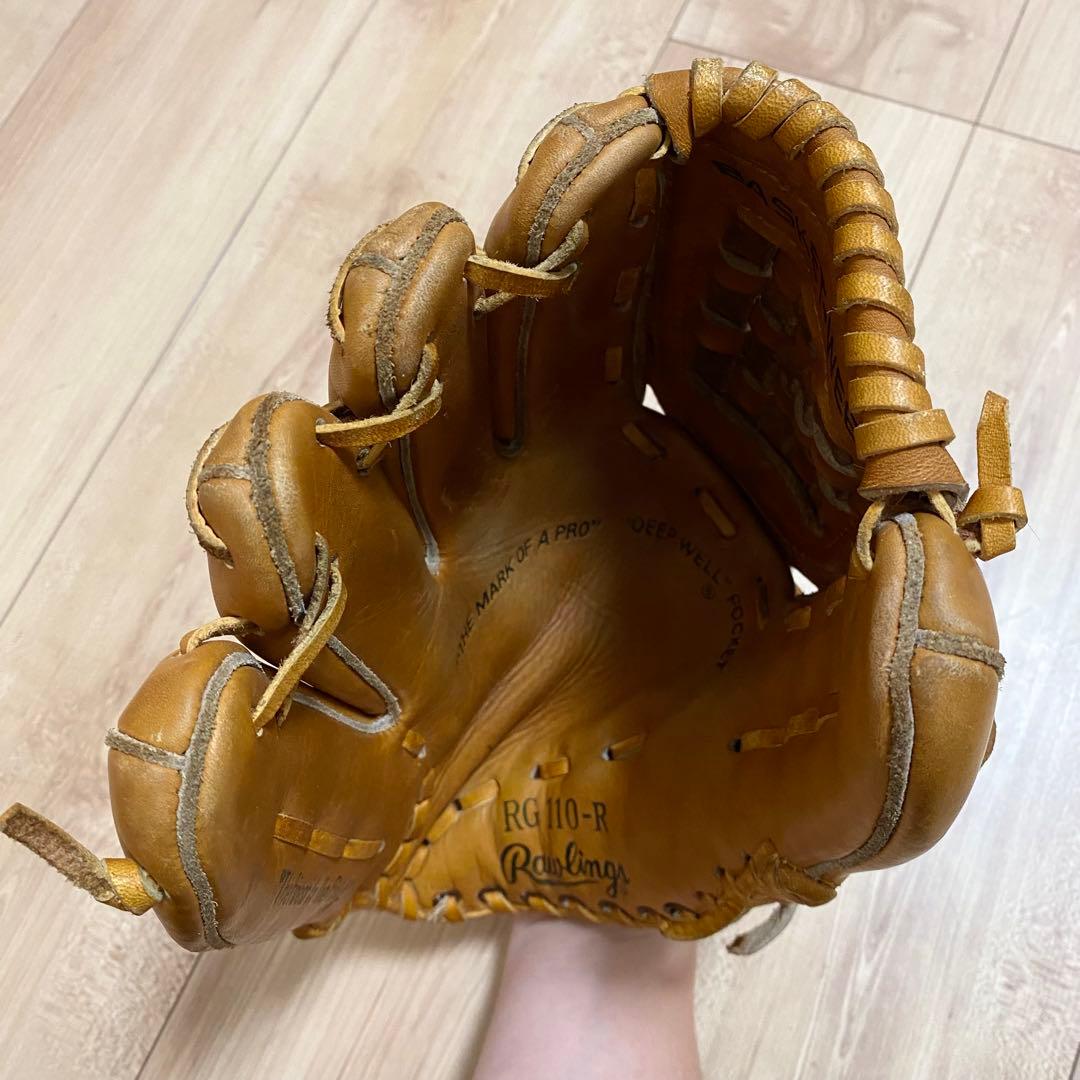 ★激レア★ローリングス 一般 軟式グローブ サークルR 左投げ 内野手