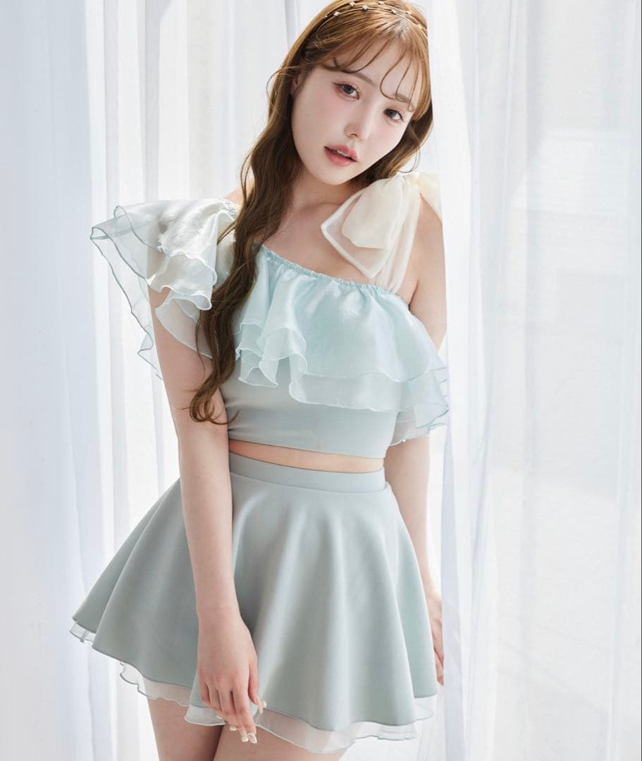 one after another NICE CLAP 水着 ３点セット ミント