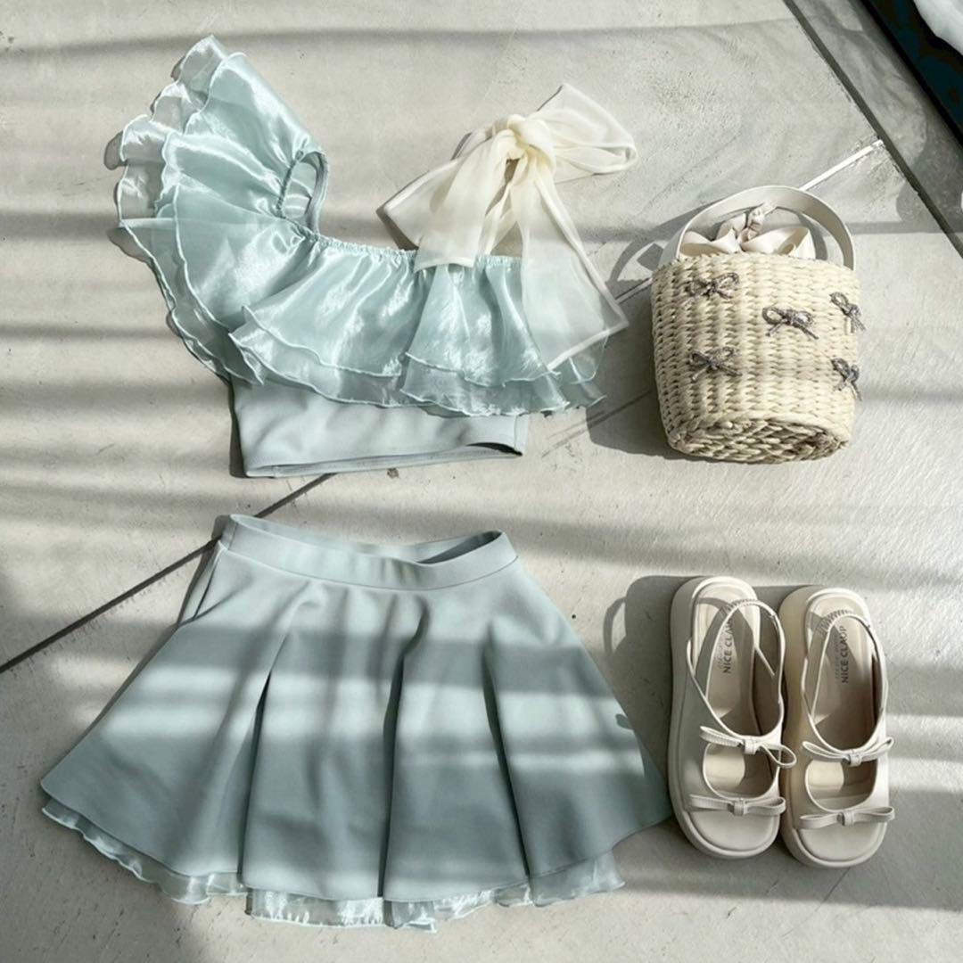 one after another NICE CLAP 水着 ３点セット ミント