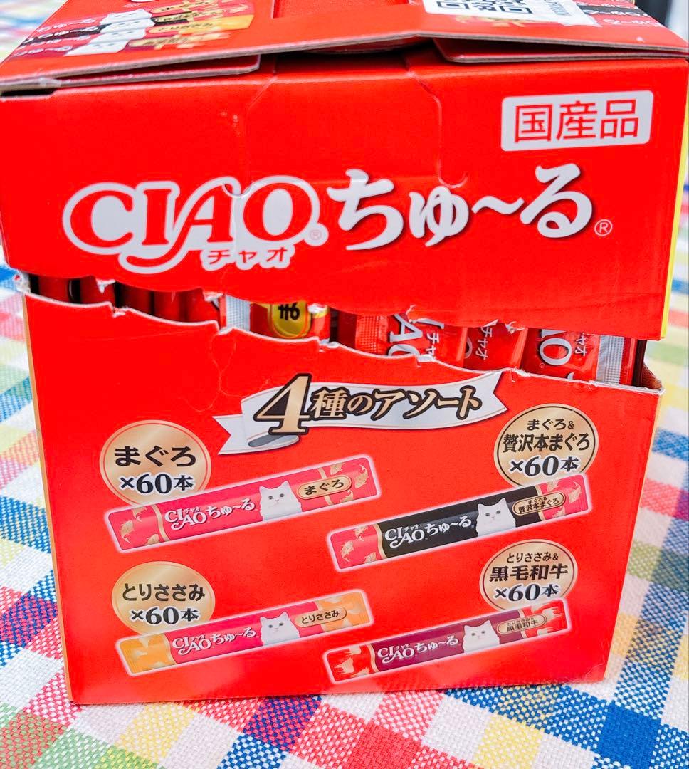 ちゅーる 猫 240本