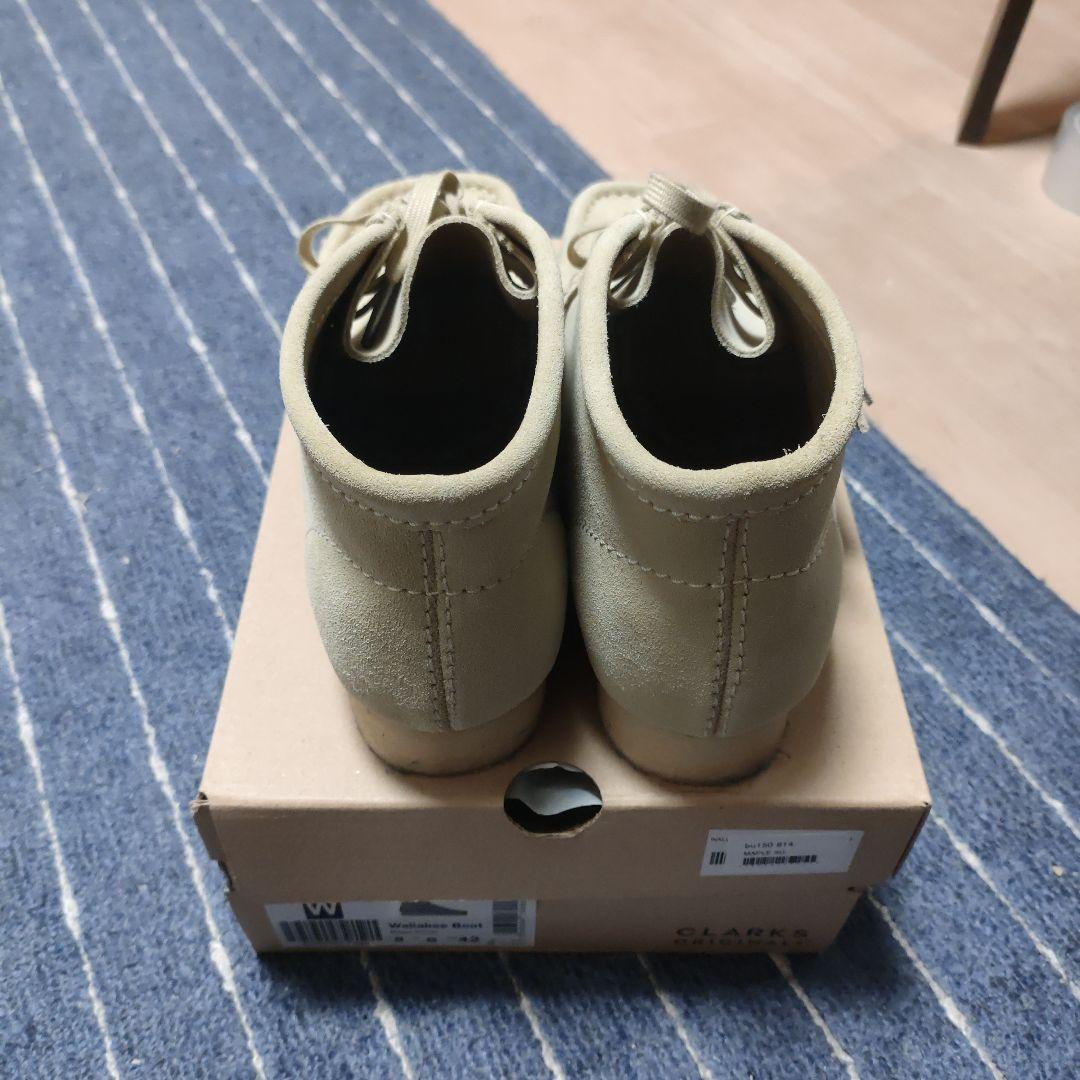 CLARKS モカシン ベージュ M 42cm