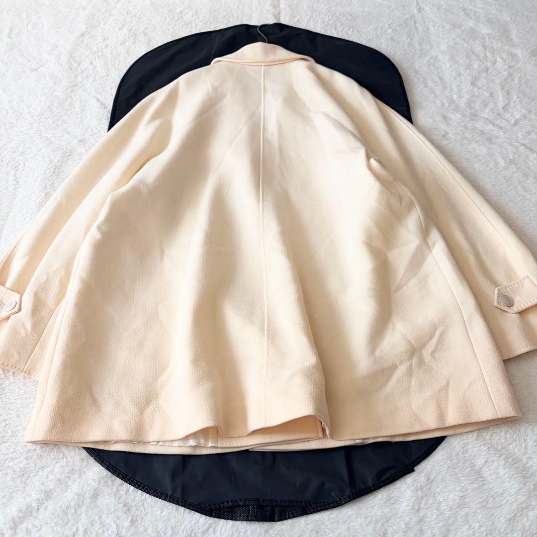 5520 希少✨ マックスマーラ ウールジャケット Pコート ホワイト 38