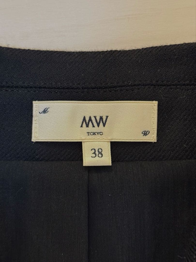 MW TOKYO エムダブリュージャケットブラック 38