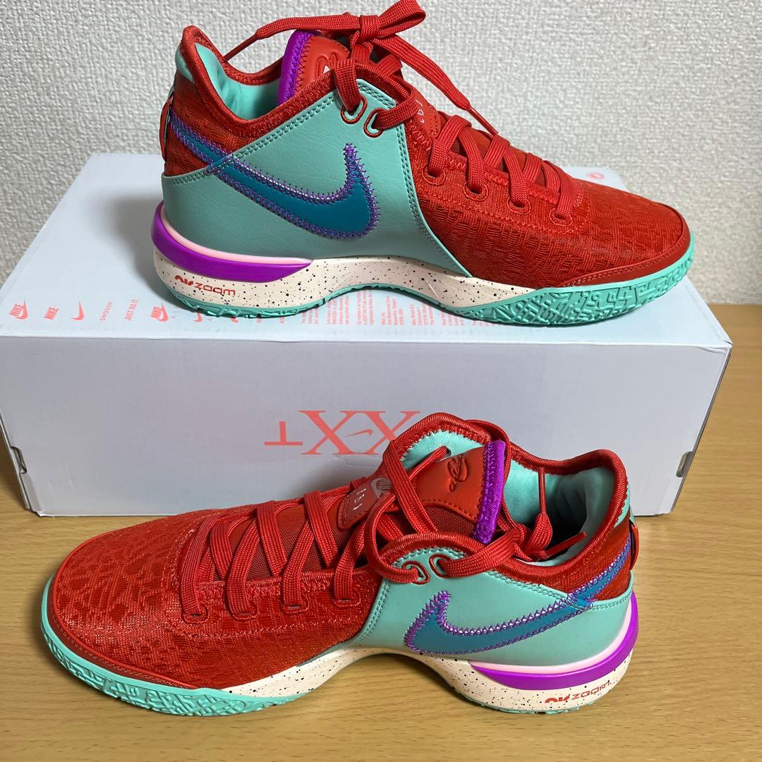 新品 ZOOM LEBRON NXXT GEN EP 赤 25.5cm