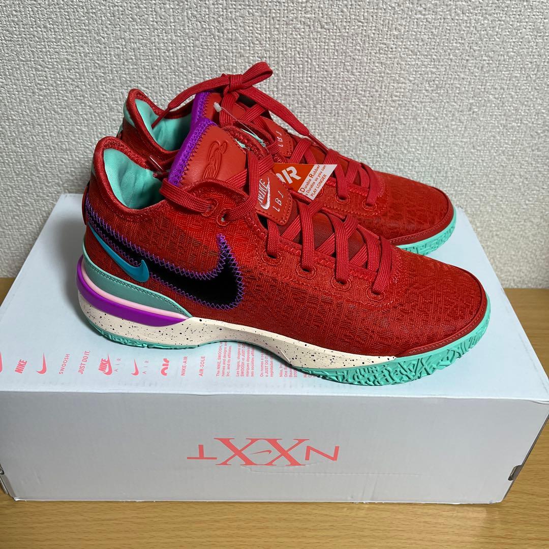 新品 ZOOM LEBRON NXXT GEN EP 赤 25.5cm
