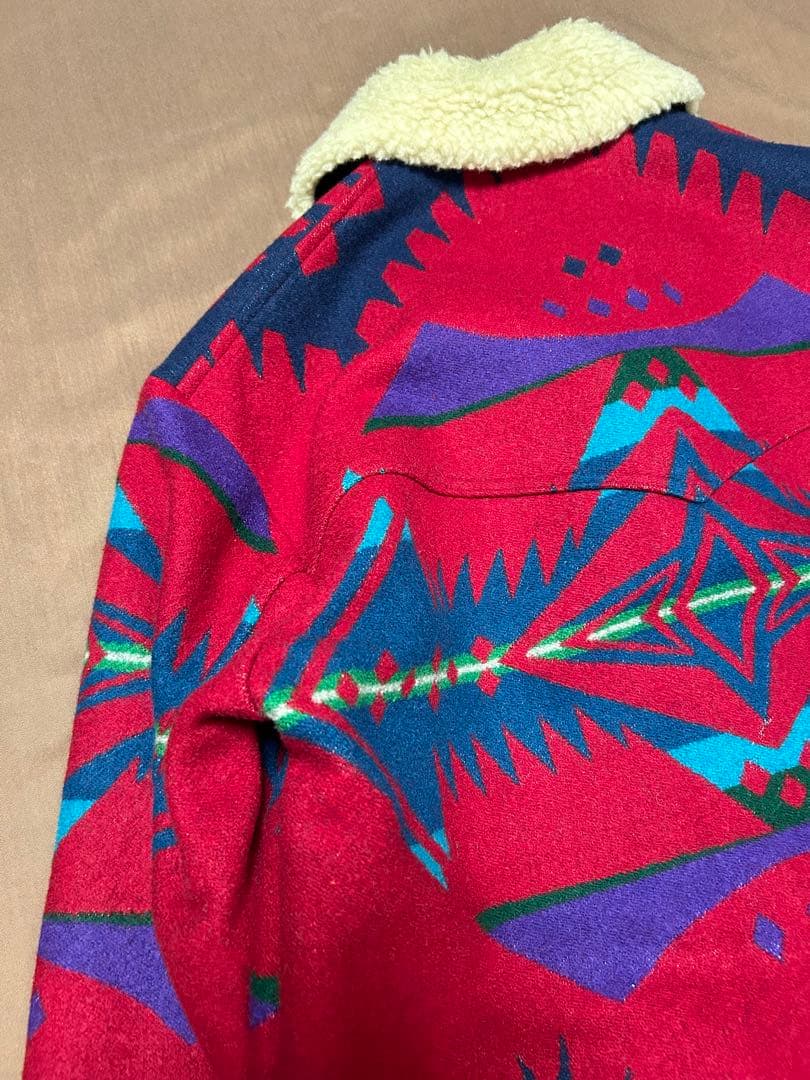 希少 70s80s PENDLETON USA製 ウールコート ネイティブ柄