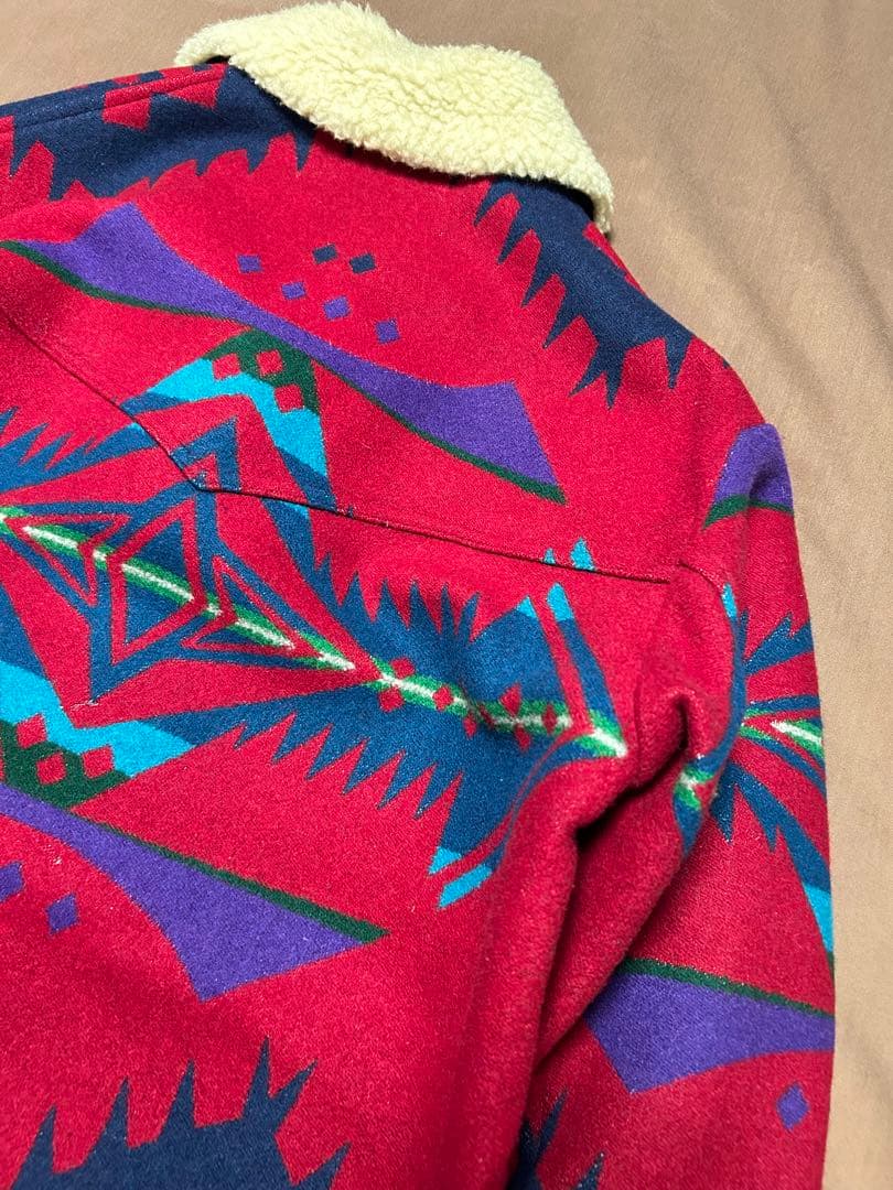 希少 70s80s PENDLETON USA製 ウールコート ネイティブ柄