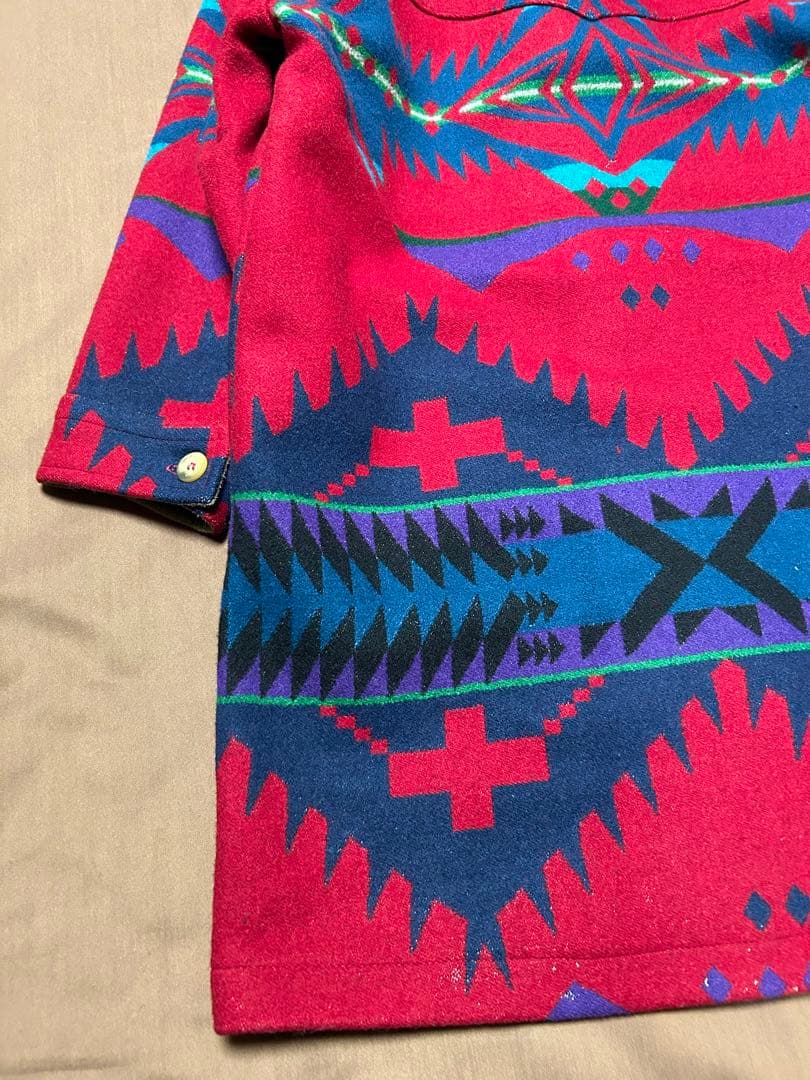 希少 70s80s PENDLETON USA製 ウールコート ネイティブ柄