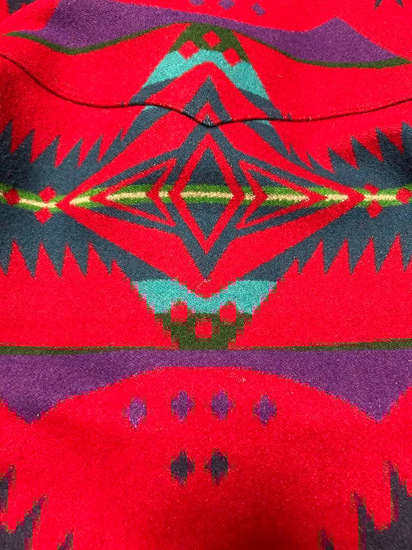 希少 70s80s PENDLETON USA製 ウールコート ネイティブ柄