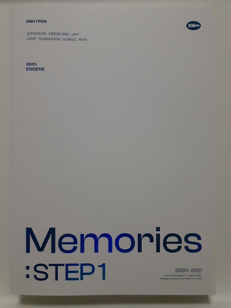 K-POP・アジア ENHYPEN Memories :STEP1 2020-2021