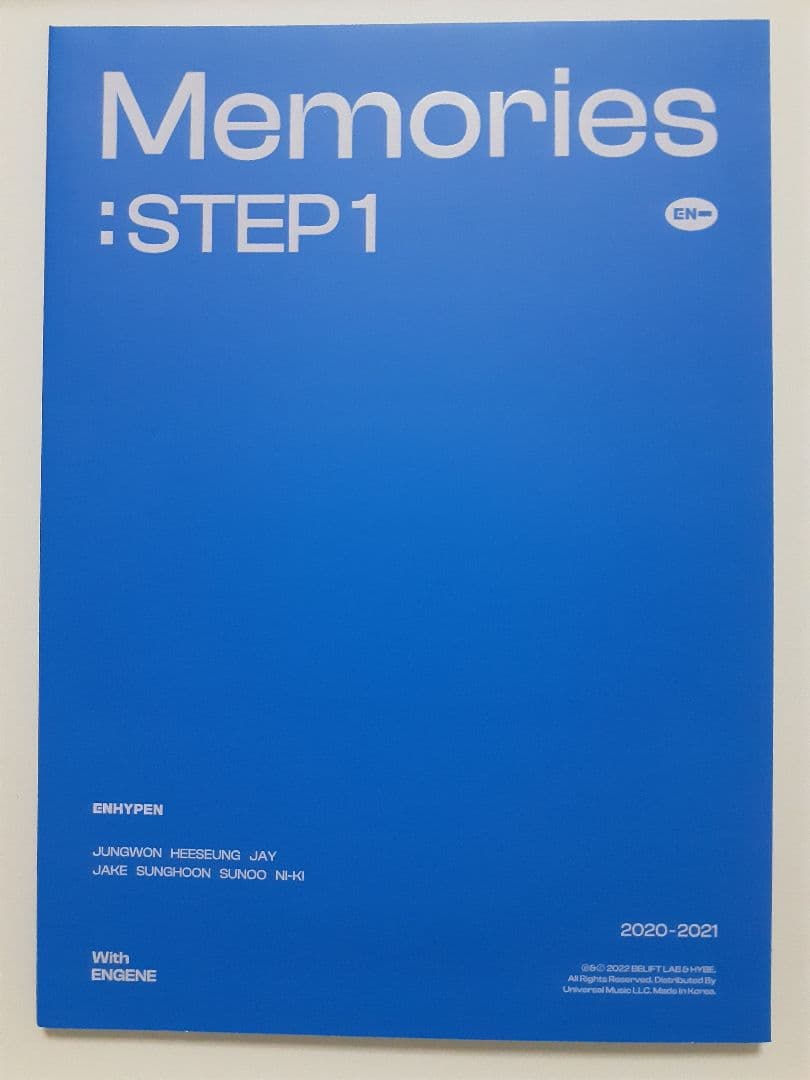 K-POP・アジア ENHYPEN Memories :STEP1 2020-2021