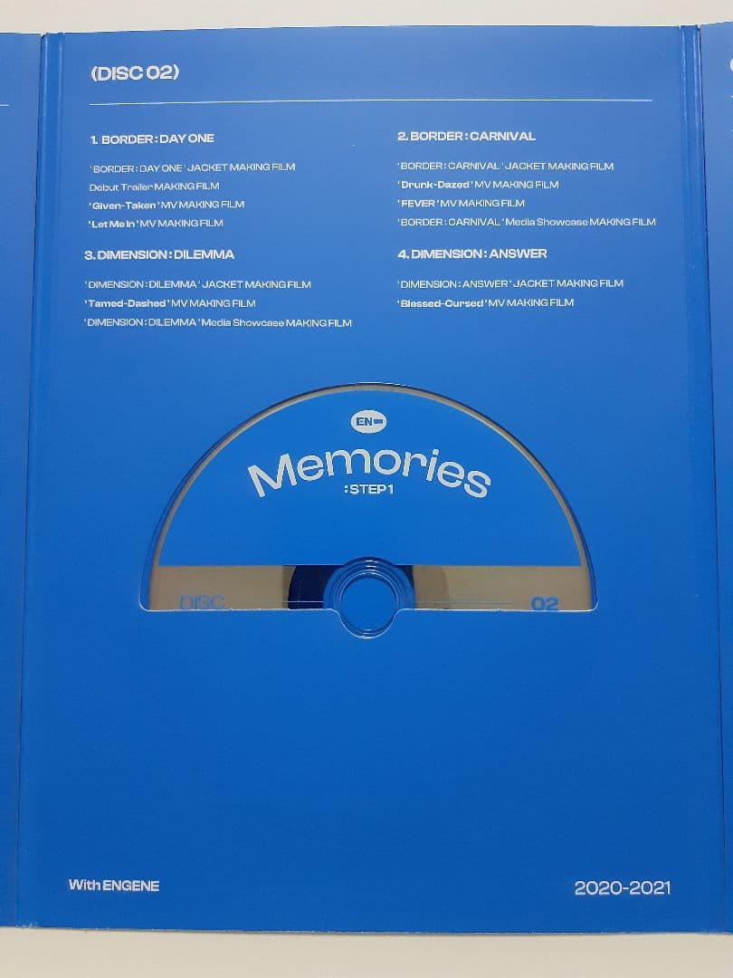 K-POP・アジア ENHYPEN Memories :STEP1 2020-2021