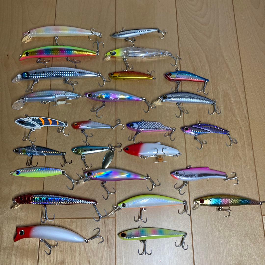 ミノー　バイブレーション25個まとめ売り
