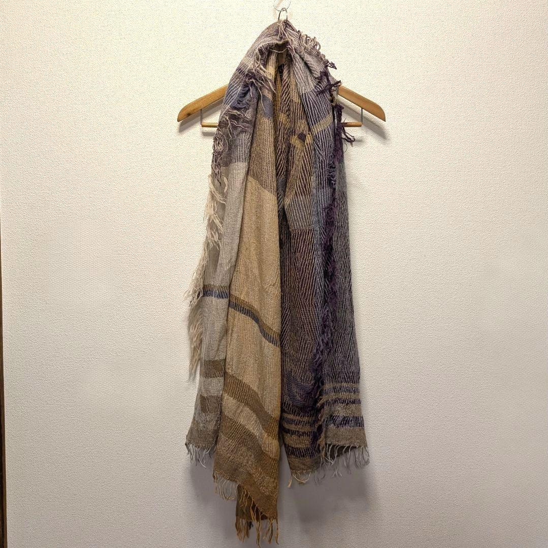 tamaki niime 播州織 JQ shawl BIG ジャガードショール