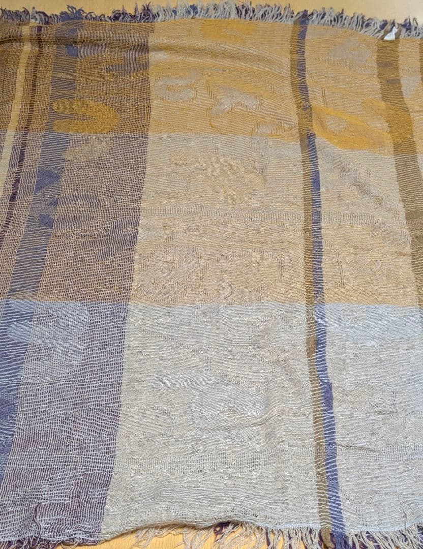 tamaki niime 播州織 JQ shawl BIG ジャガードショール