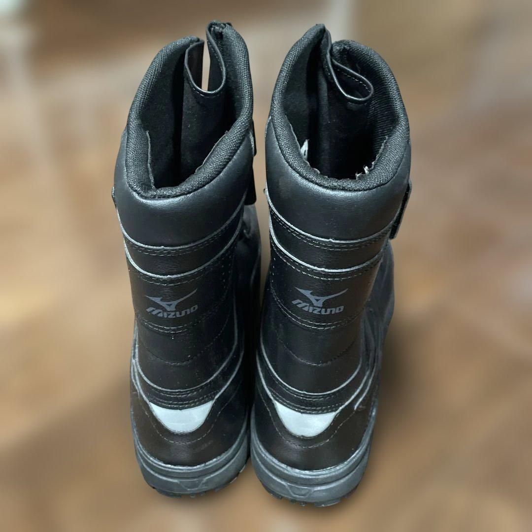 Mizuno 安全靴 ブラック 高筒 ベルクロ