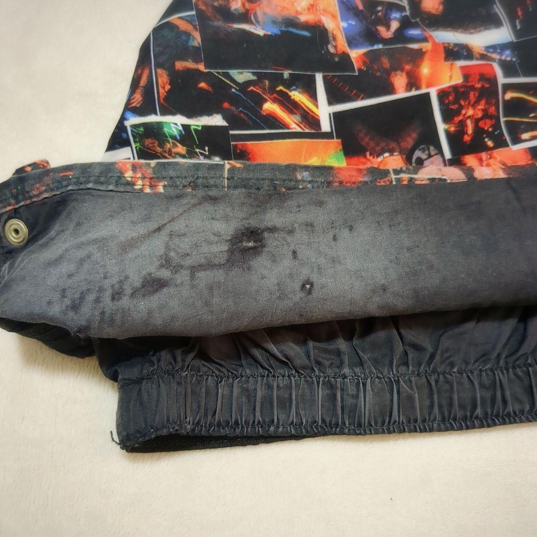 3178【美品】ボルコム スノボウェア パンツ 写真風プリント Lサイズ