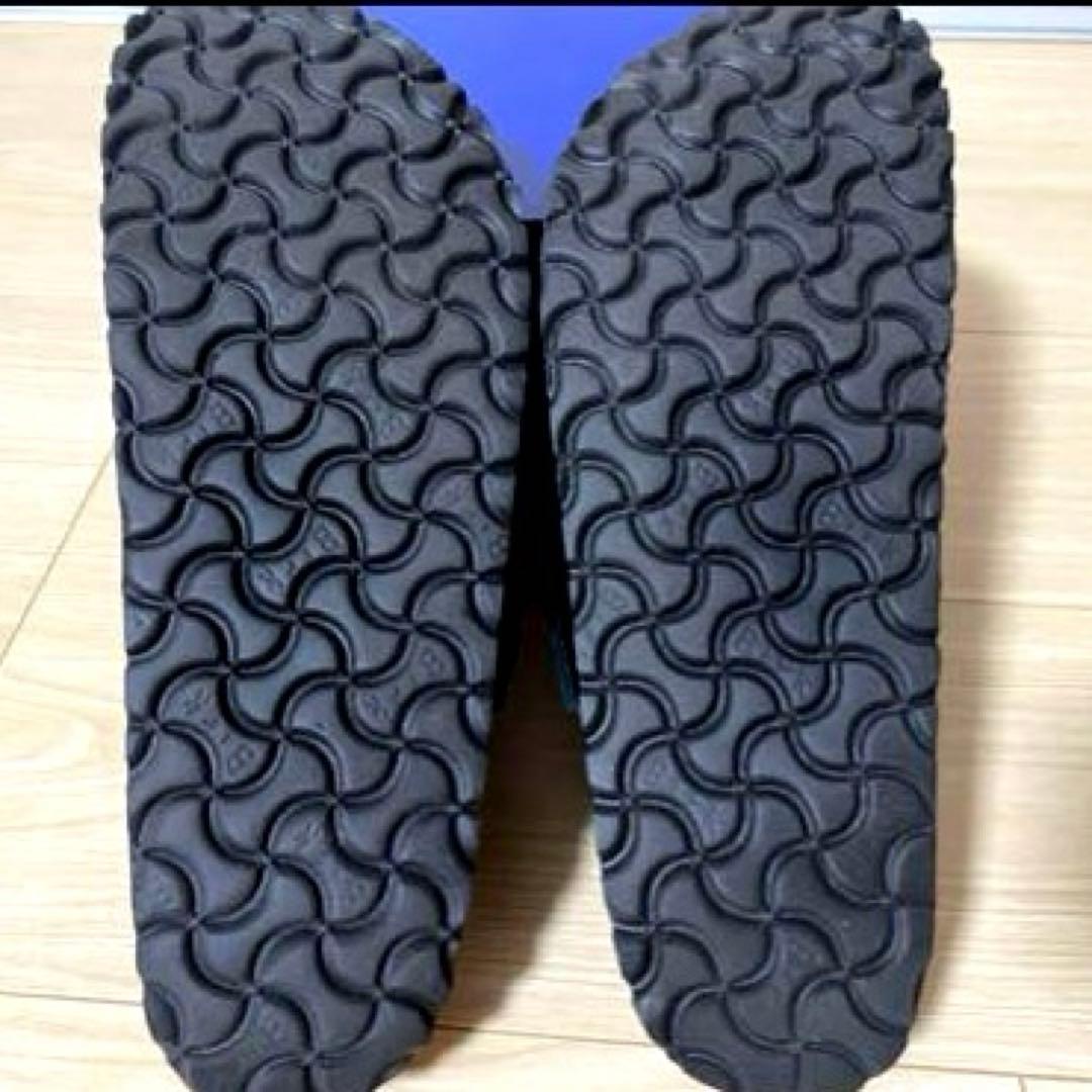 Birkenstock ボストン ナチュラルレザー ナロー 41 ブラック