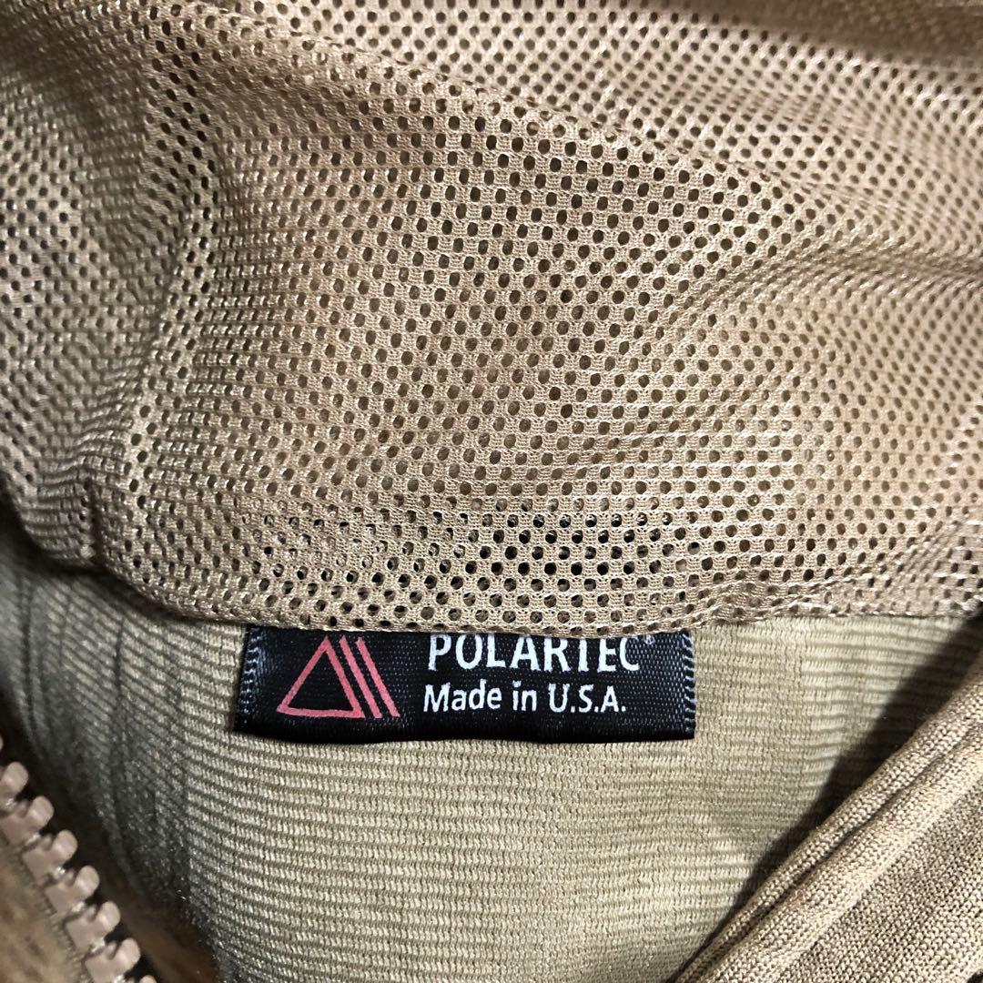 米軍 ECWCS LEVEL3 ポーラテック フリース S-S コヨーテ