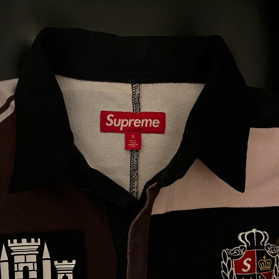 Supreme シュプリーム Rose Rugby ローズラグビー ラガーシャツ