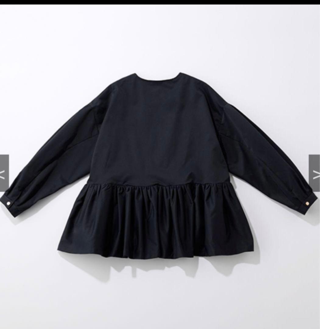 VERY掲載 THREE SQUARE スリースクエア 撥水 ペプラムコート