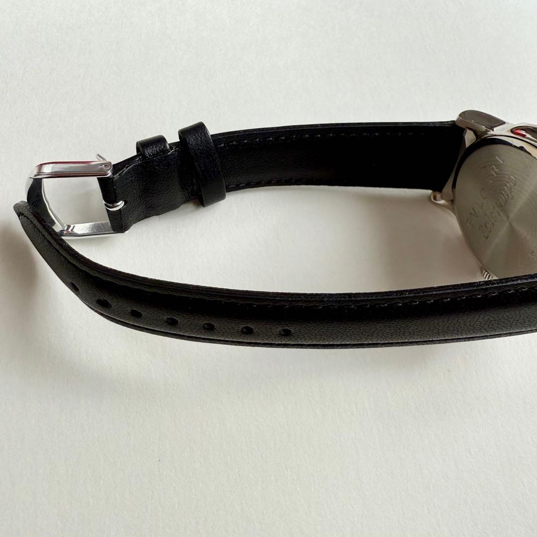BVLGARI ブルガリ ソロテンポクオーツ 革ベルト時計ST29S