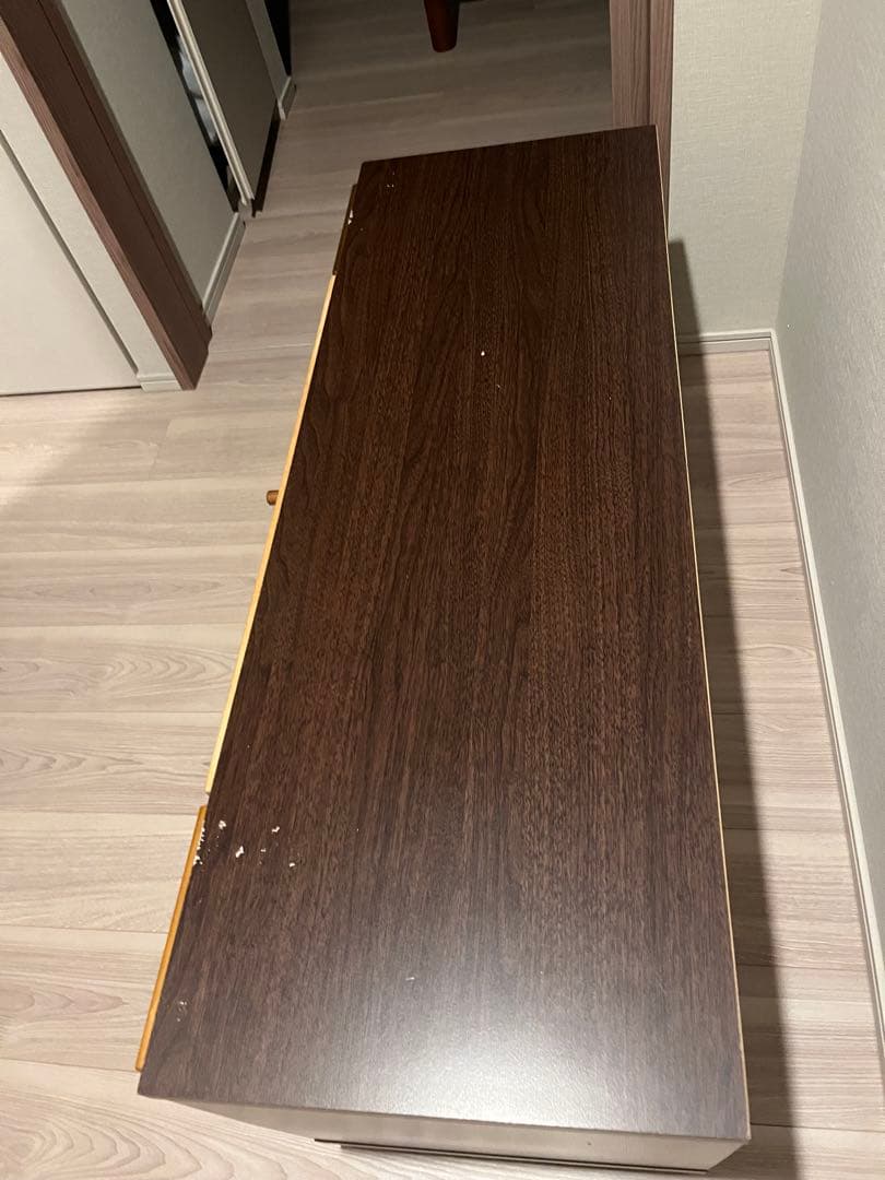 【横浜市西区引取り】ニトリ テレビボード 天然木 クオーレBR