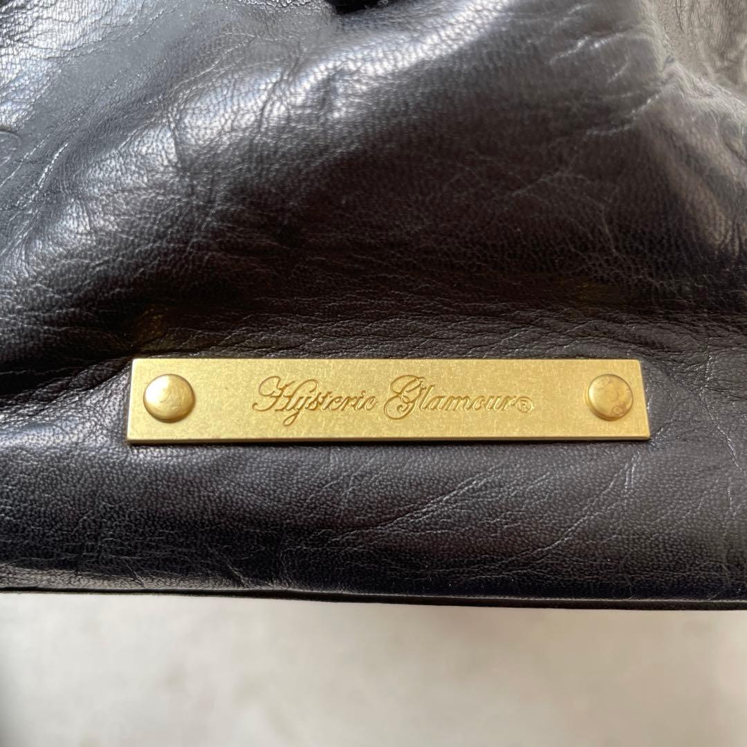 HYSTERIC GLAMOURレザー 2WAY ショルダーバッグ y2k