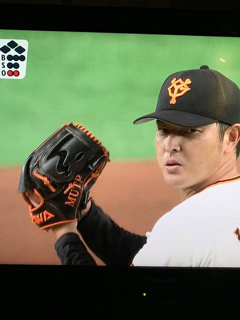 プロ支給品　実使用　岩隈久志　巨人　IWA アクセフベルガード　投手　硬式用